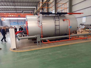 WNS係列臥（wò）式燃油（氣（qì））蒸（zhēng）汽鍋爐